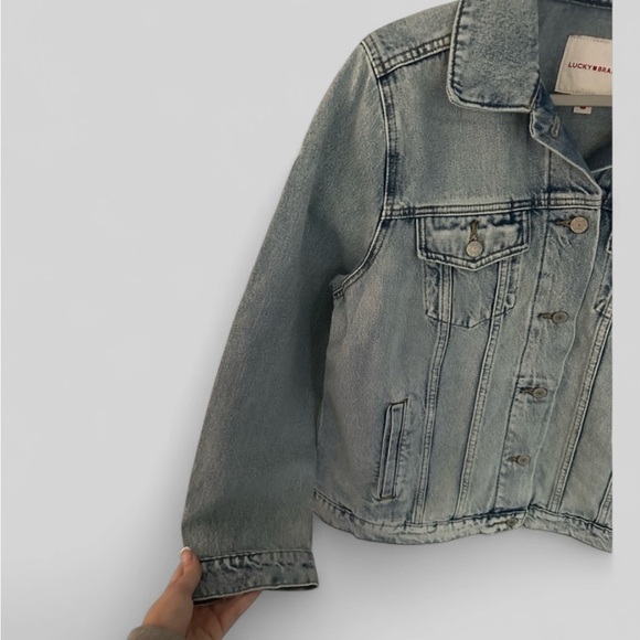 Lucky Brand-Tomboy Trucker denim jacket-Size 1X-NWT - Picture 9 of 10